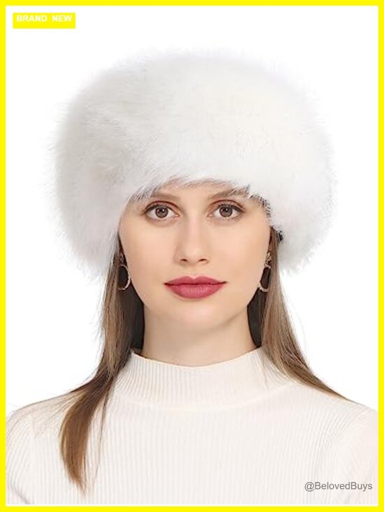 Faux Fur Headband and Hand Muffs Winter Set